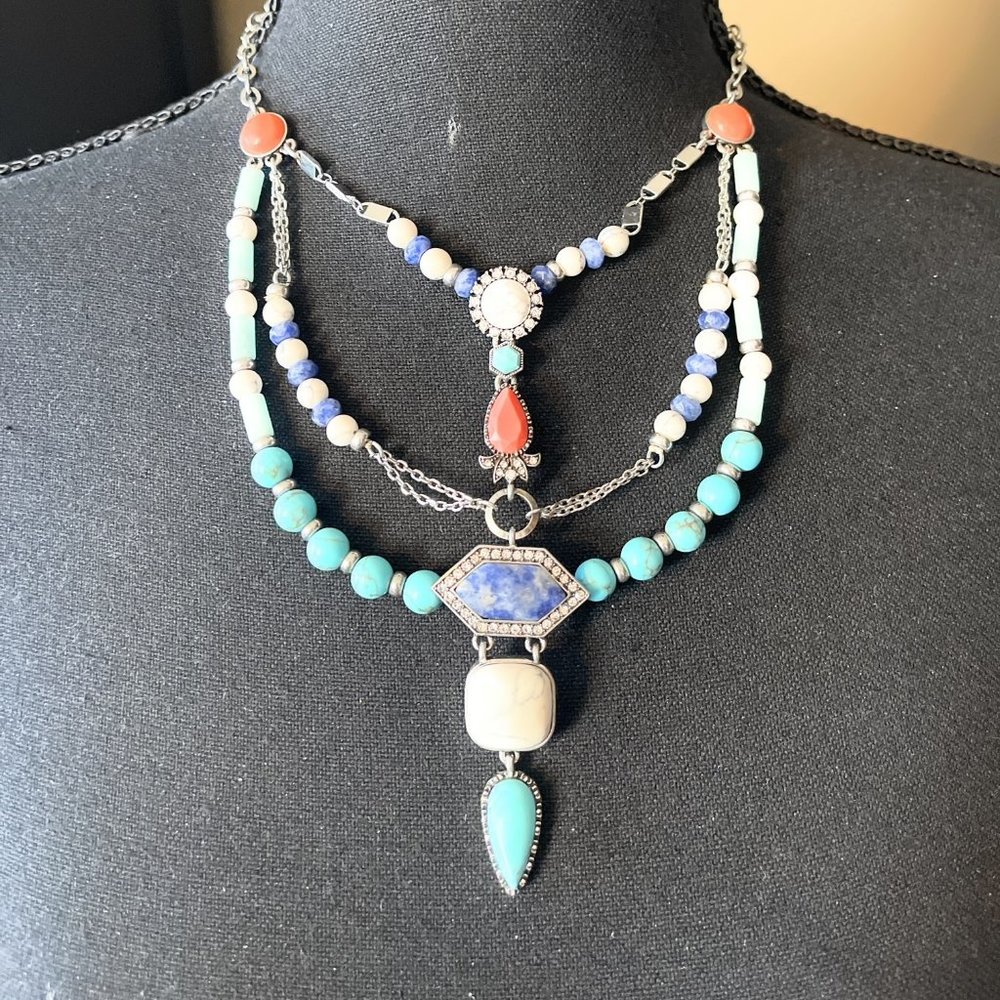 Turkish Delight Multi-Row Chloe + Isabel Necklace - N512